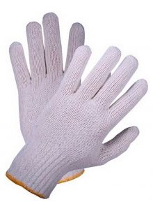 Перчатки хб 4-х нитка 10 класс