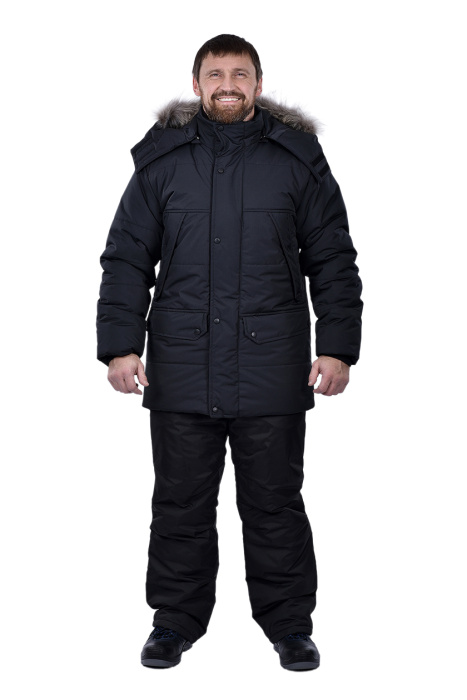 Куртка «Аляска» черная new